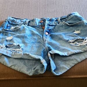 Jean shorts